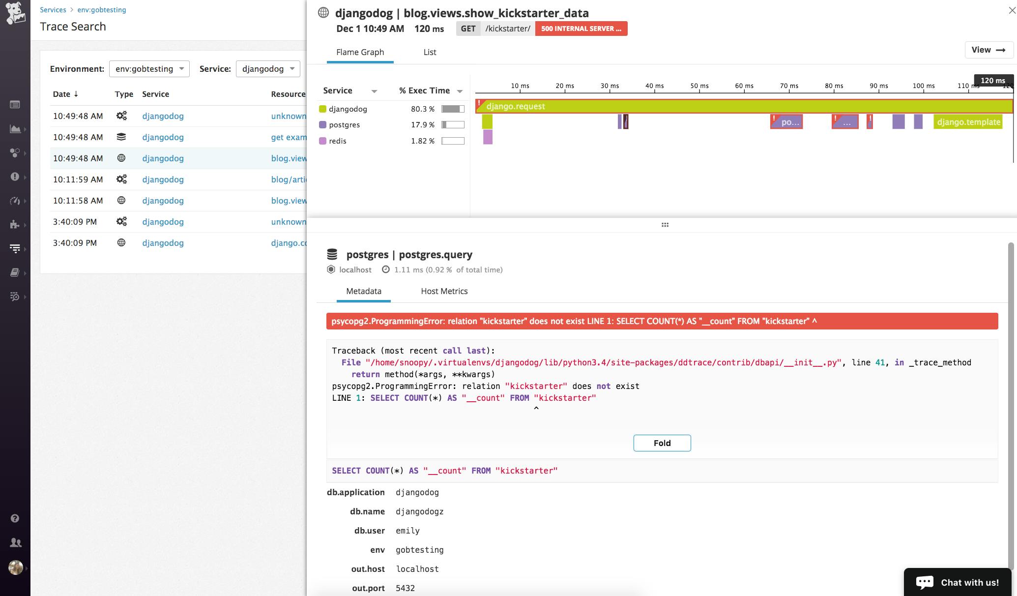 How to collect and monitor PostgreSQL data with Datadog