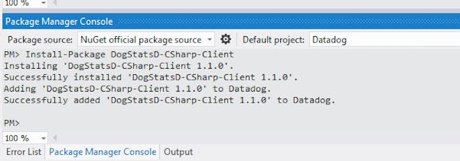 StatsD for .NET: DogStatsD